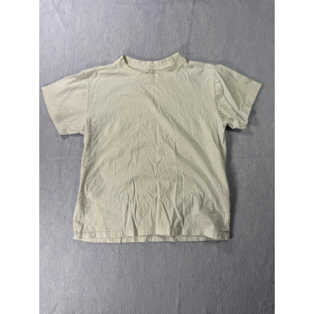 Allbirds Trino Tee Womens Medium Cream Off White Short Sleeve Crew Neck T-Shirt